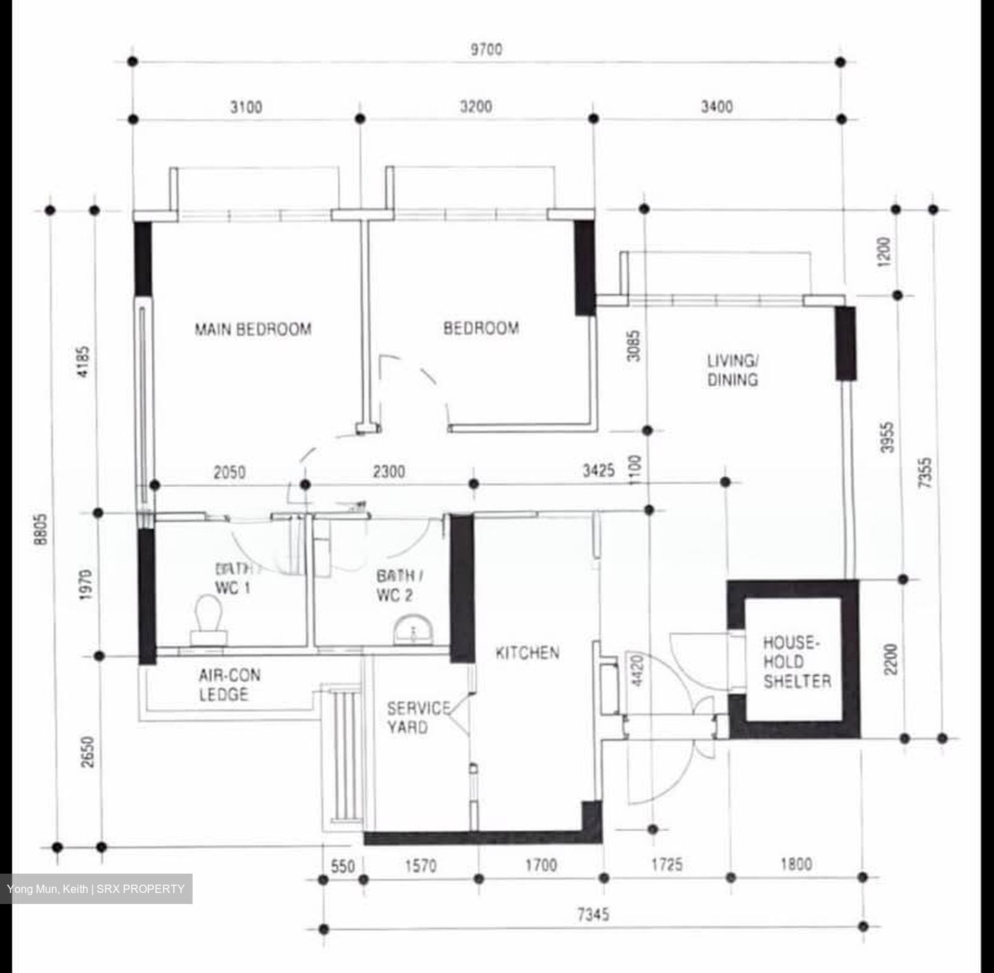 Blk 107A Alkaff Oasis (Toa Payoh), HDB 3 Rooms #574514211